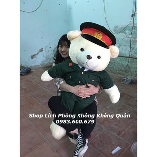 Gấu Bông Bộ Đội Lục Quân 1m2