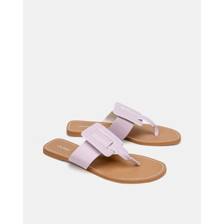 [WABR152 giảm 10% đơn 250K]  JUNO - Dép Bệt Xỏ Ngón Trang Trí Khóa Pu - SD01103