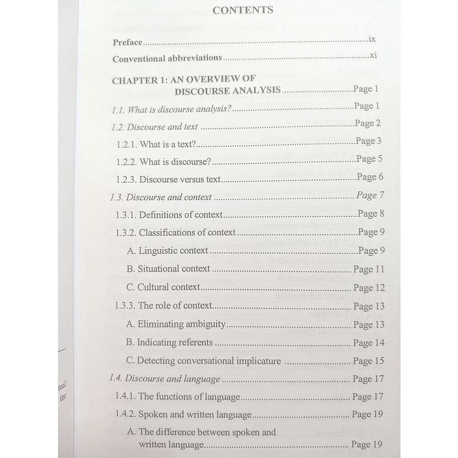 Sách - Discourse Analysis Textbook - Giáo trình phân tích diễn ngôn