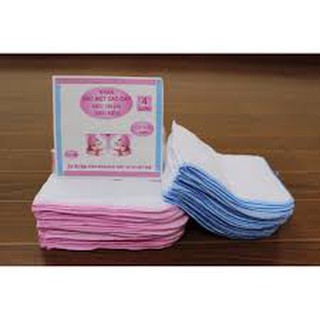 Sét 10 khăn xô sữa kiba 2 lớp , 3 lớp , 4 lớp cho bé