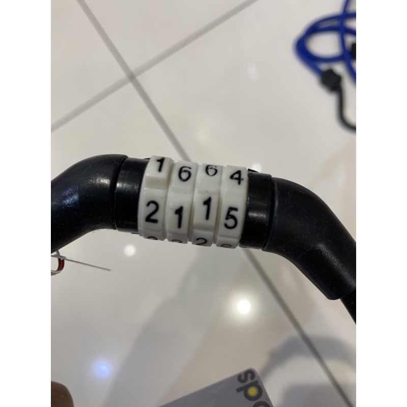 Khoá dây bảo mật 4 số siêu an toàn hàng Nhật Bản