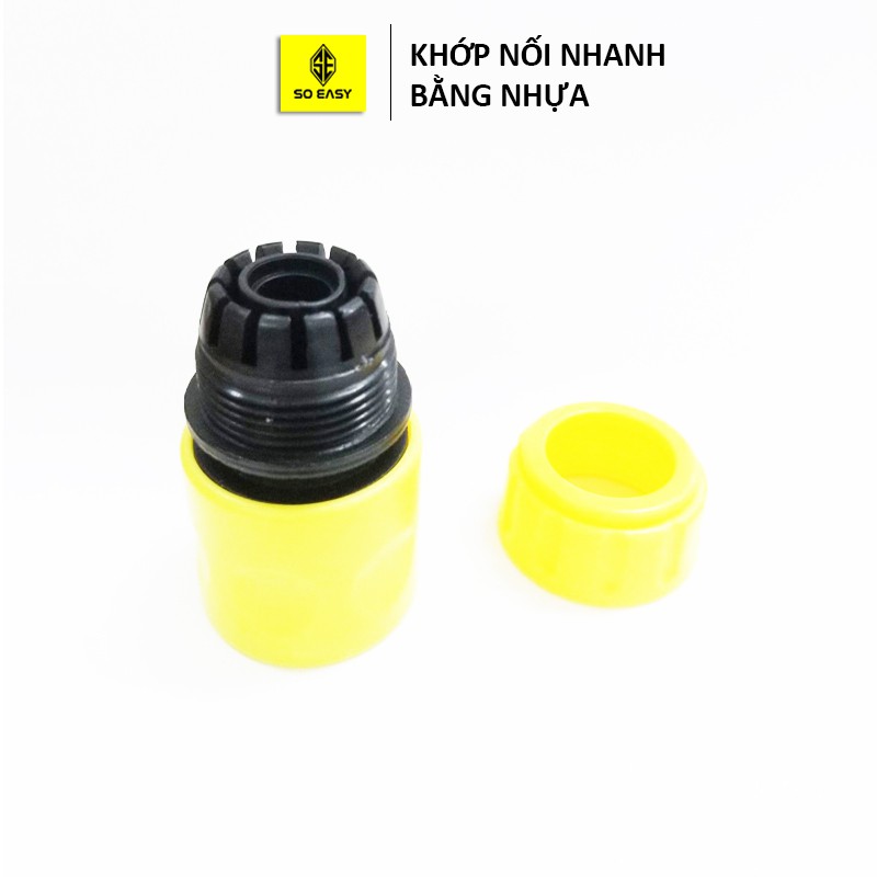 Đầu nối nhanh - Nối ống nhanh dây cấp nước máy rửa xe áp lực cao – khớp nối nhanh đầu VÀO máy rửa xe gia đình C0004-20