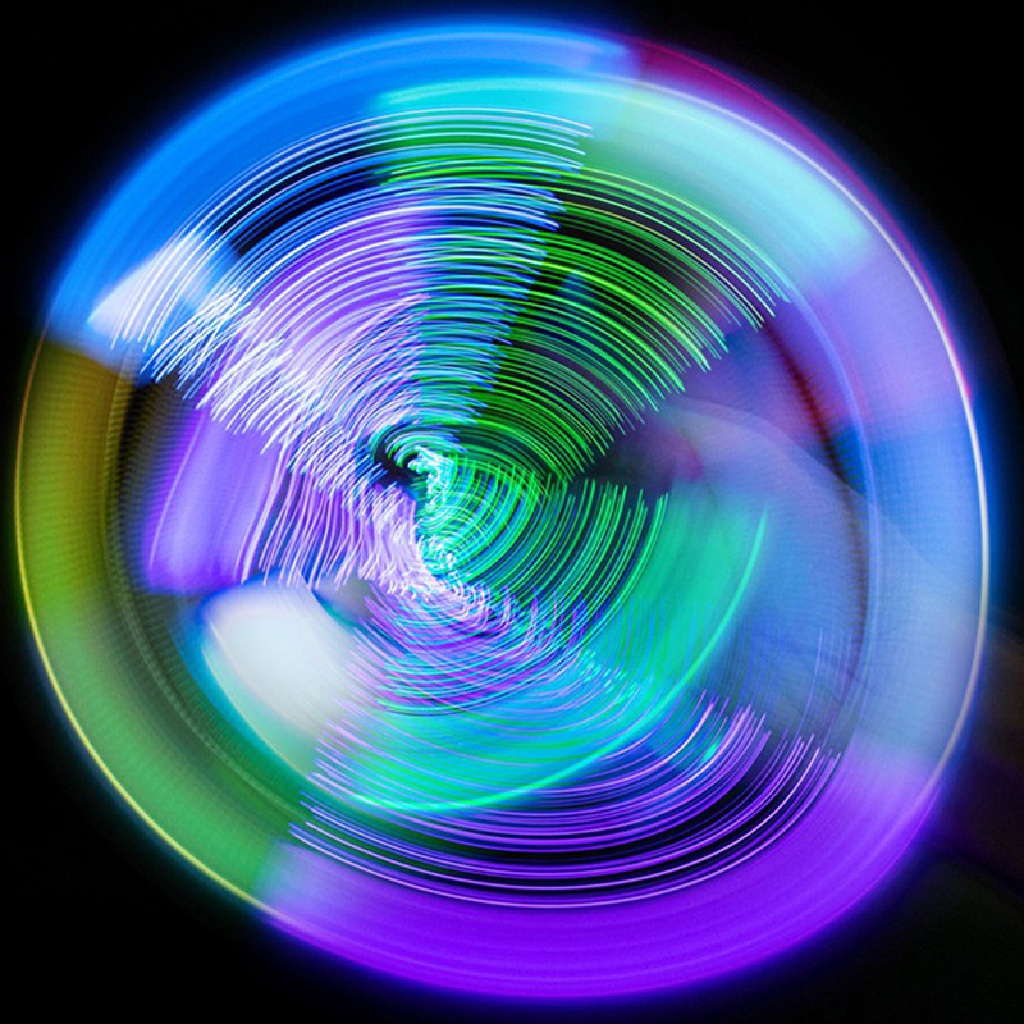 Con Quay Đồ Chơi Spinner Có ĐèN LED GiúP GiảM Stress