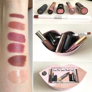 [Tách set] SEPHORA Give me some nude lip 2017