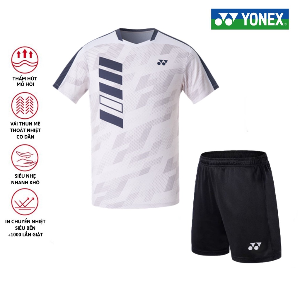 Áo cầu lông, quần cầu lông Yonex chuyên nghiệp mới nhất sử dụng tập luyện và thi đấu cầu lông M8S9