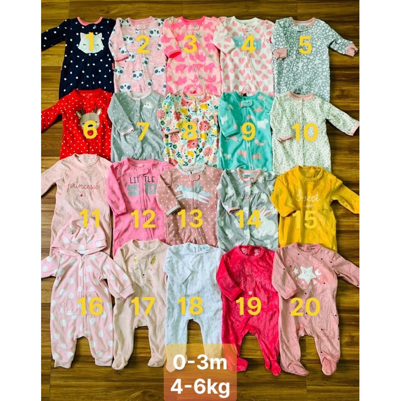 Body nỉ hàng xuất dư cho bé từ 0-36m