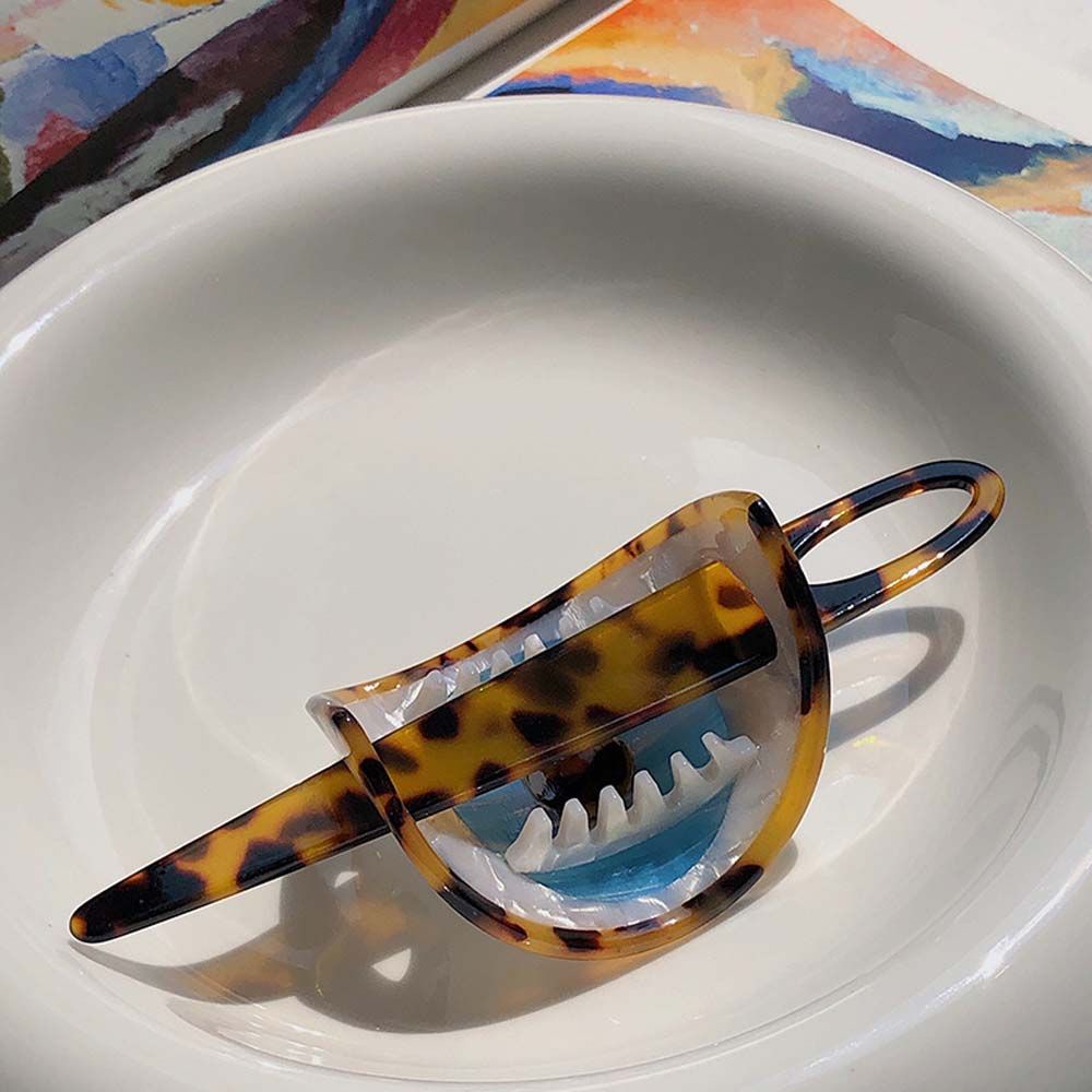 Trâm Cài Tóc Họa Tiết Da Báo Phong Cách Hàn Quốc Cổ Điển Thời Trang Cho Nữ