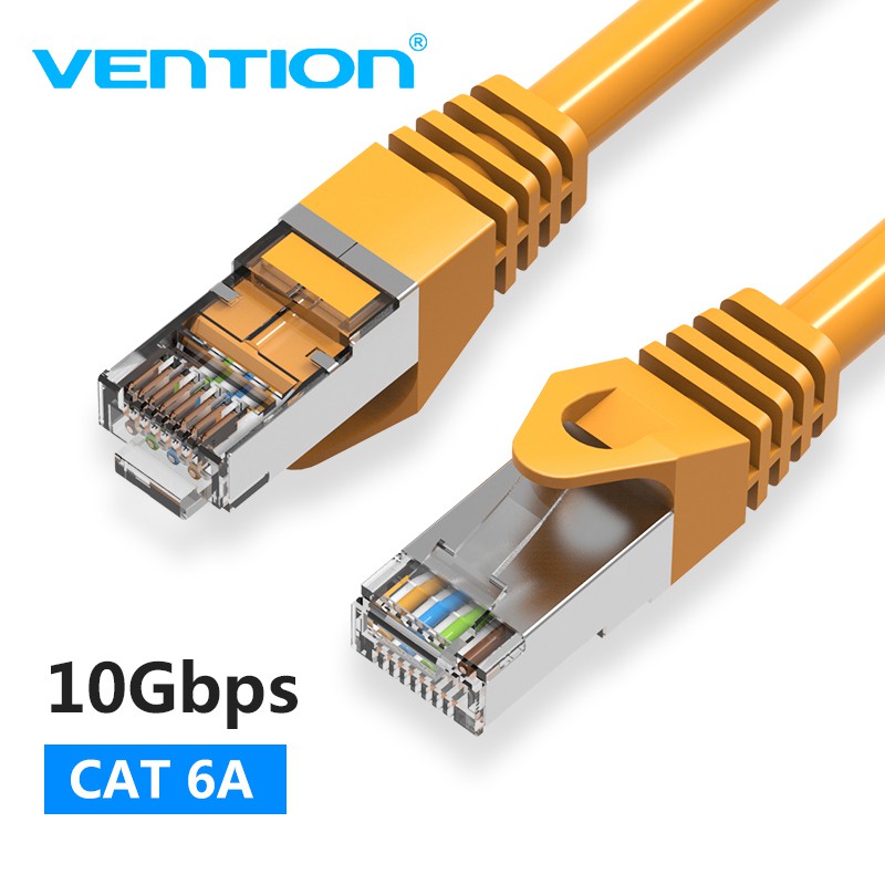 Dây cáp mạng VENTION ethernet CAT6A RJ45 cho máy tính/laptop