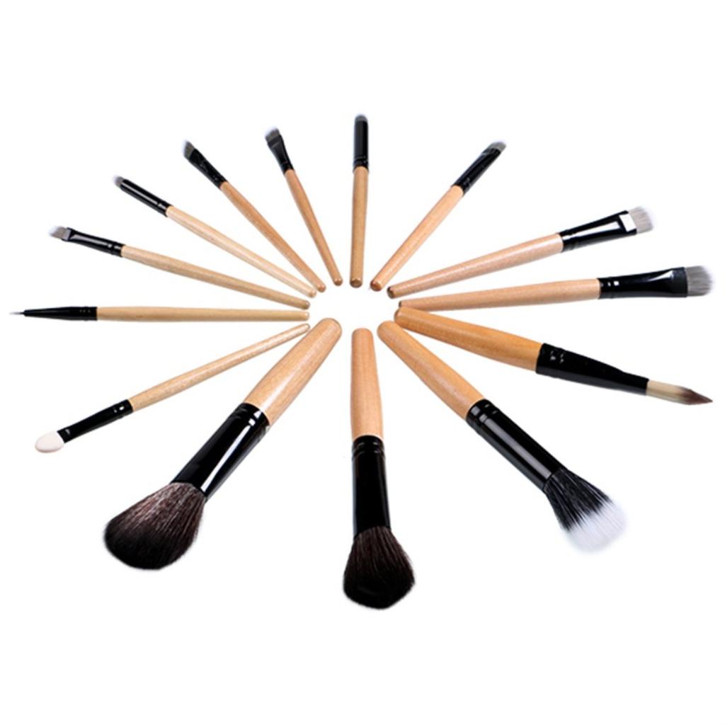 Set 12 cọ trang điểm chuyên nghiệp + 2 túi đựng
 | BigBuy360 - bigbuy360.vn