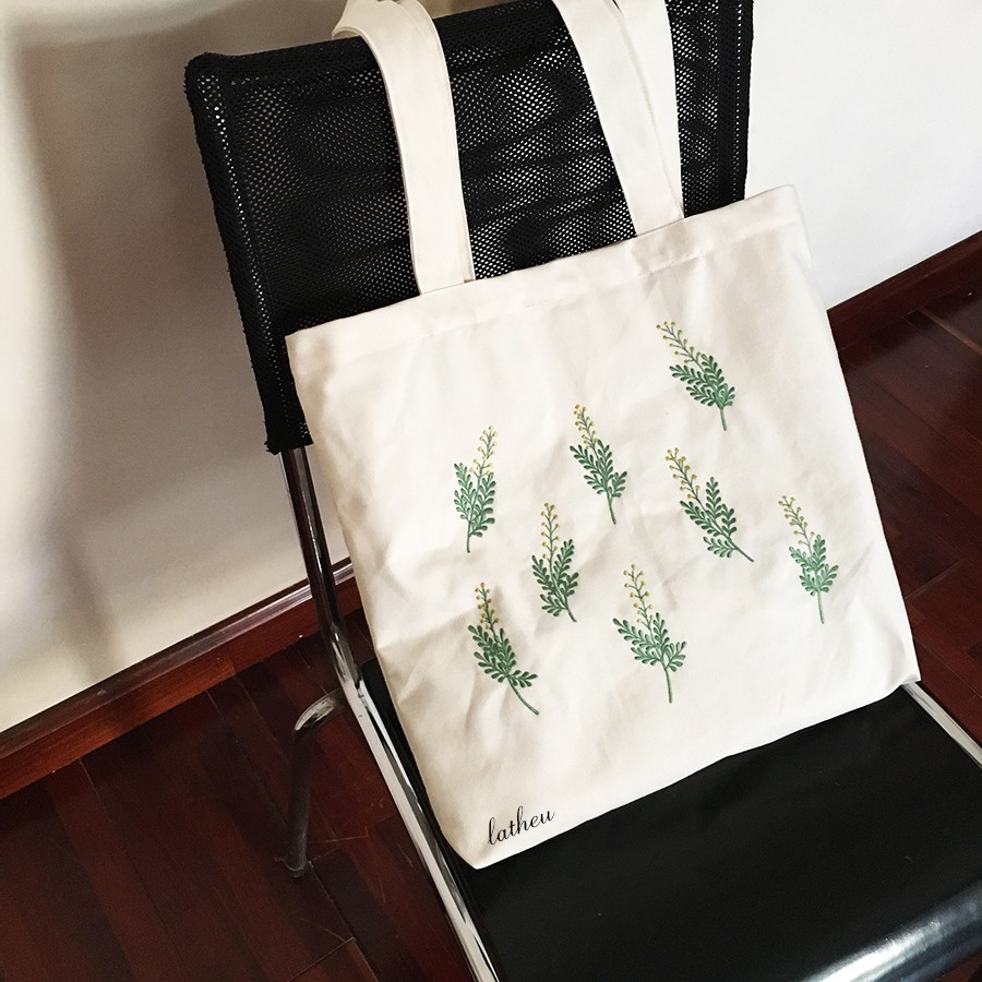 Túi tote canvas, túi vải Mimosa