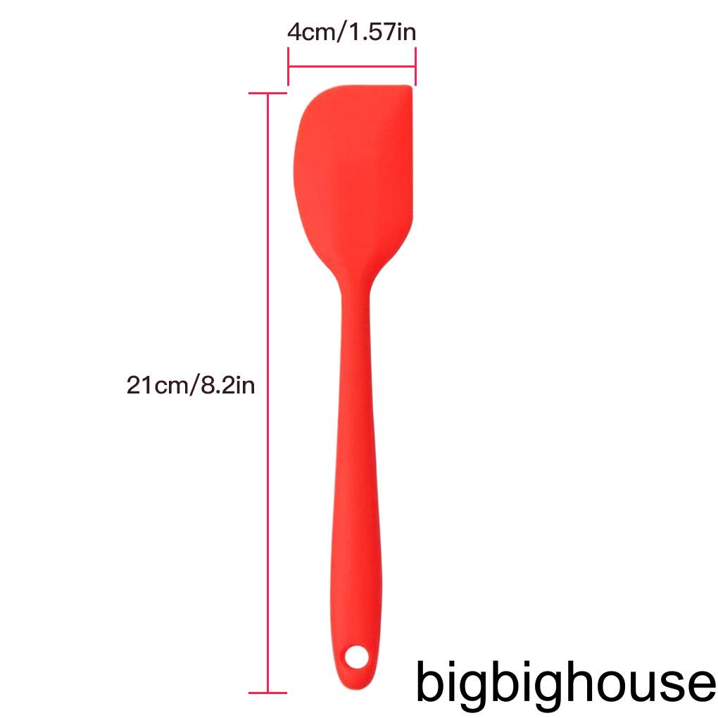 Cooking Spatula Kitchen Heat-resistant Silicone Spatula Scraper Flipper Baking Cooling Tool