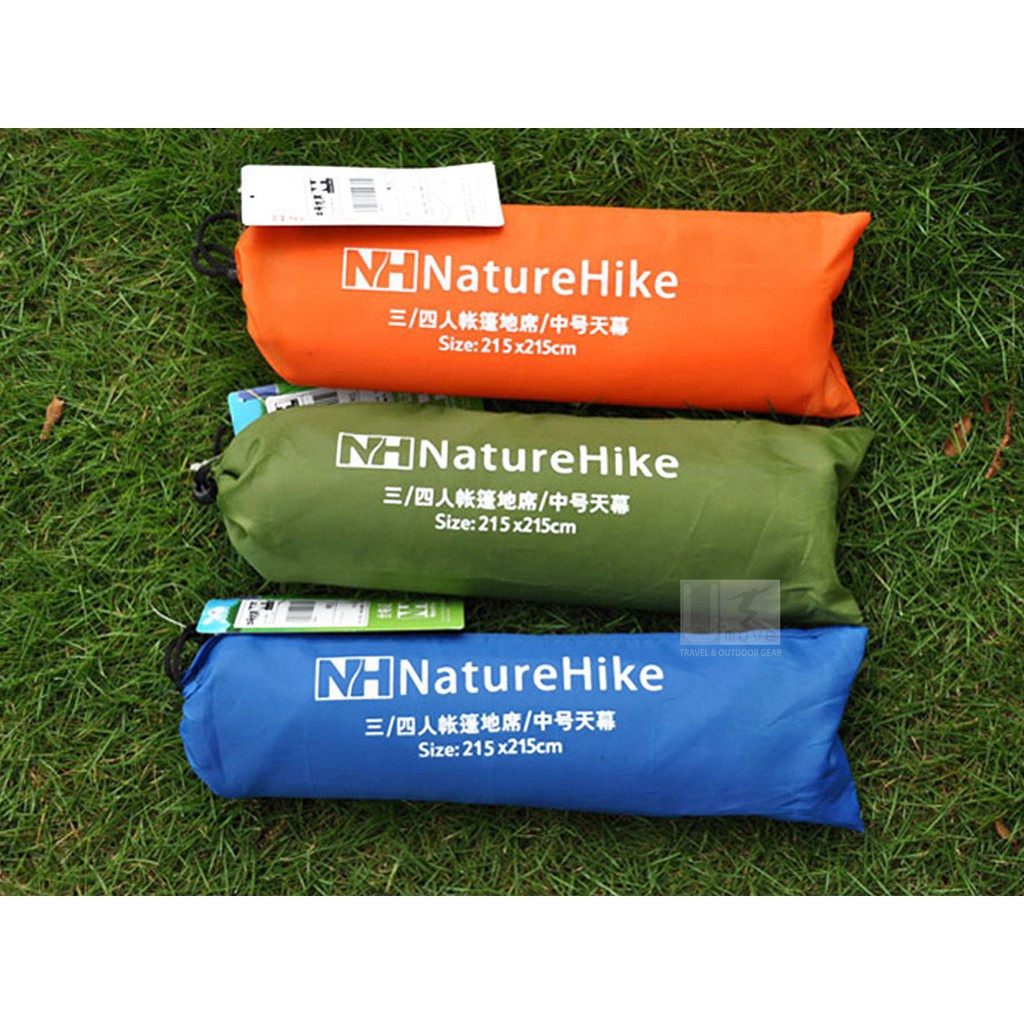 Thảm trải dã ngoại NATUREHIKE NH15D005-X chống nước siêu gọn nhẹ