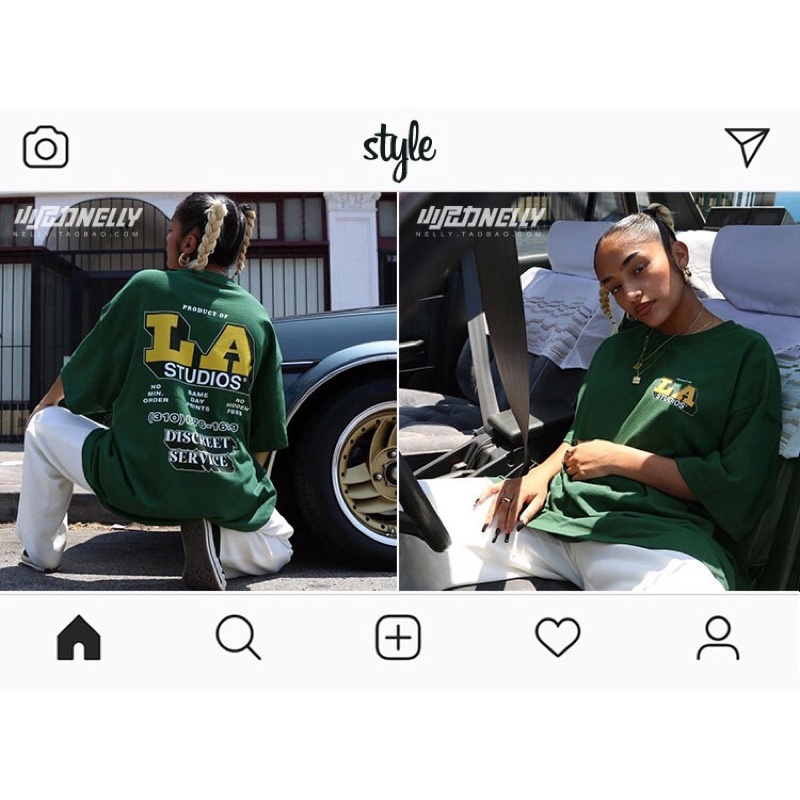 Áo phông nelly heybig (có sẵn) la studios