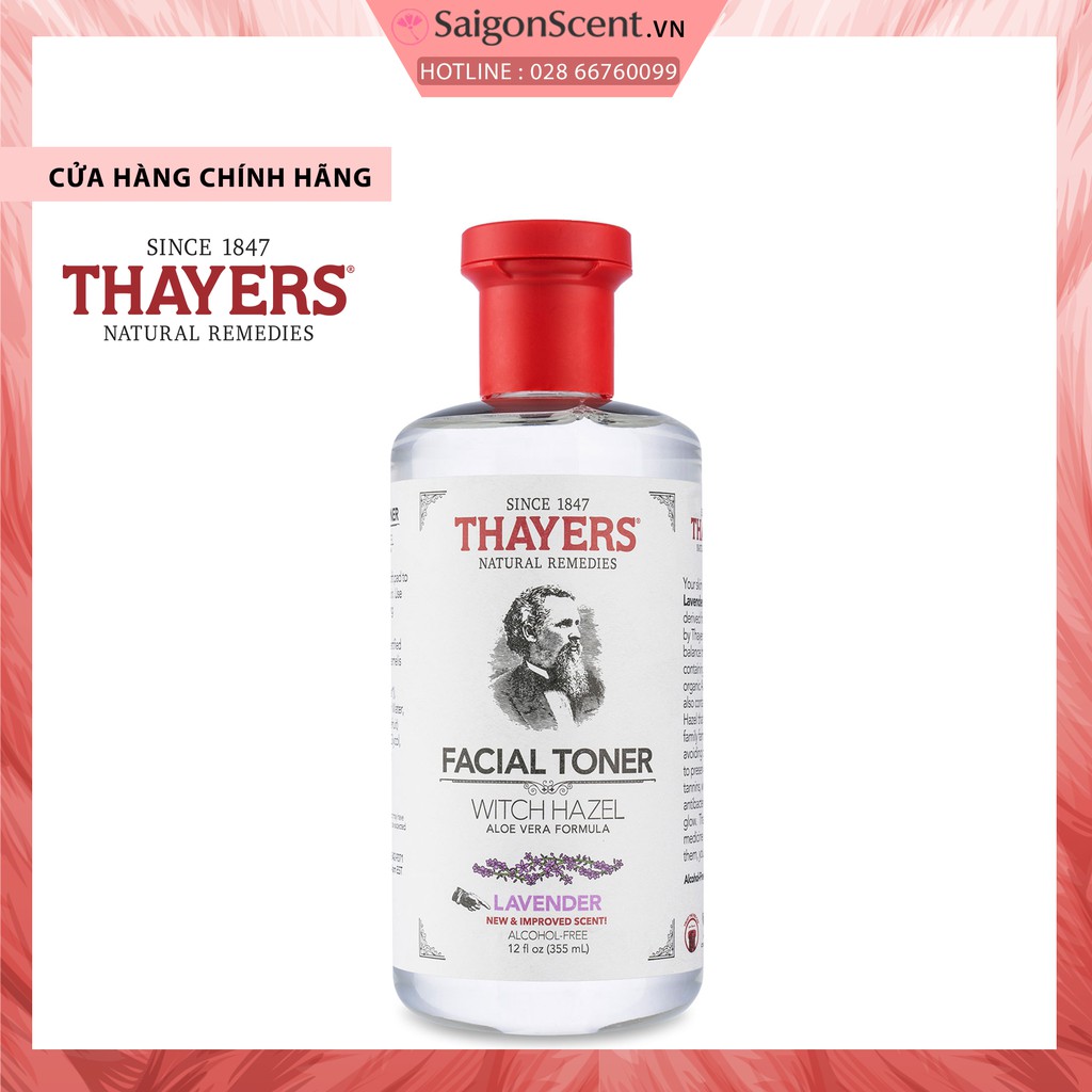 Nước cân bằng Thayers Acohol-Free Facial Toner - Lavender ( 355mL )