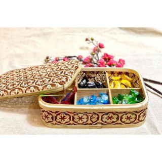 Xưởng SX- Hộp tre 6 ngăn đựng bánh kẹo -Tre Việt
