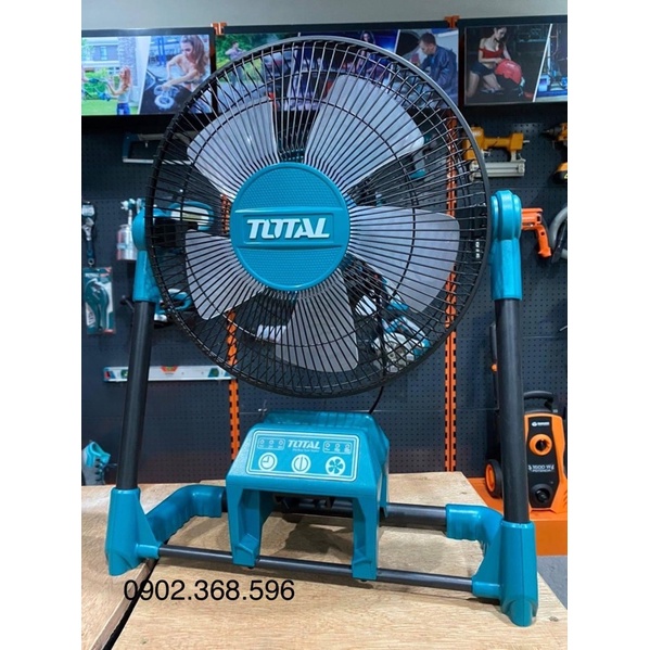Quạt máy dùng Pin (Ko pin sạc) 20V TOTAL TFALI2001