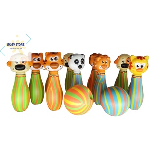 Đồ chơi bowling màu sắc cho bé
