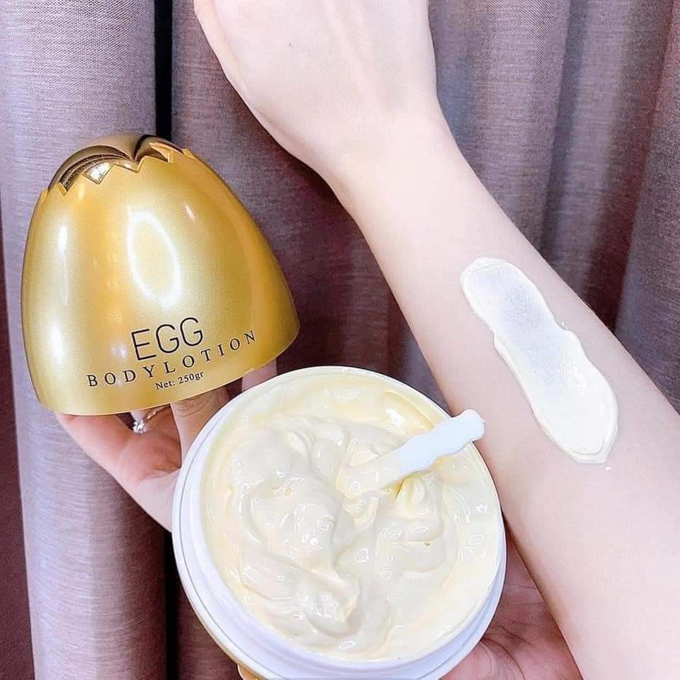 Kem Body Lotion Egg dưỡng da (Trứng vàng) 250gr