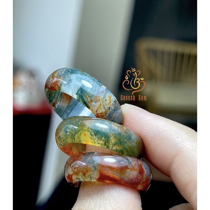 Nhẫn Băng ngọc thuỷ tảo nước đẹp