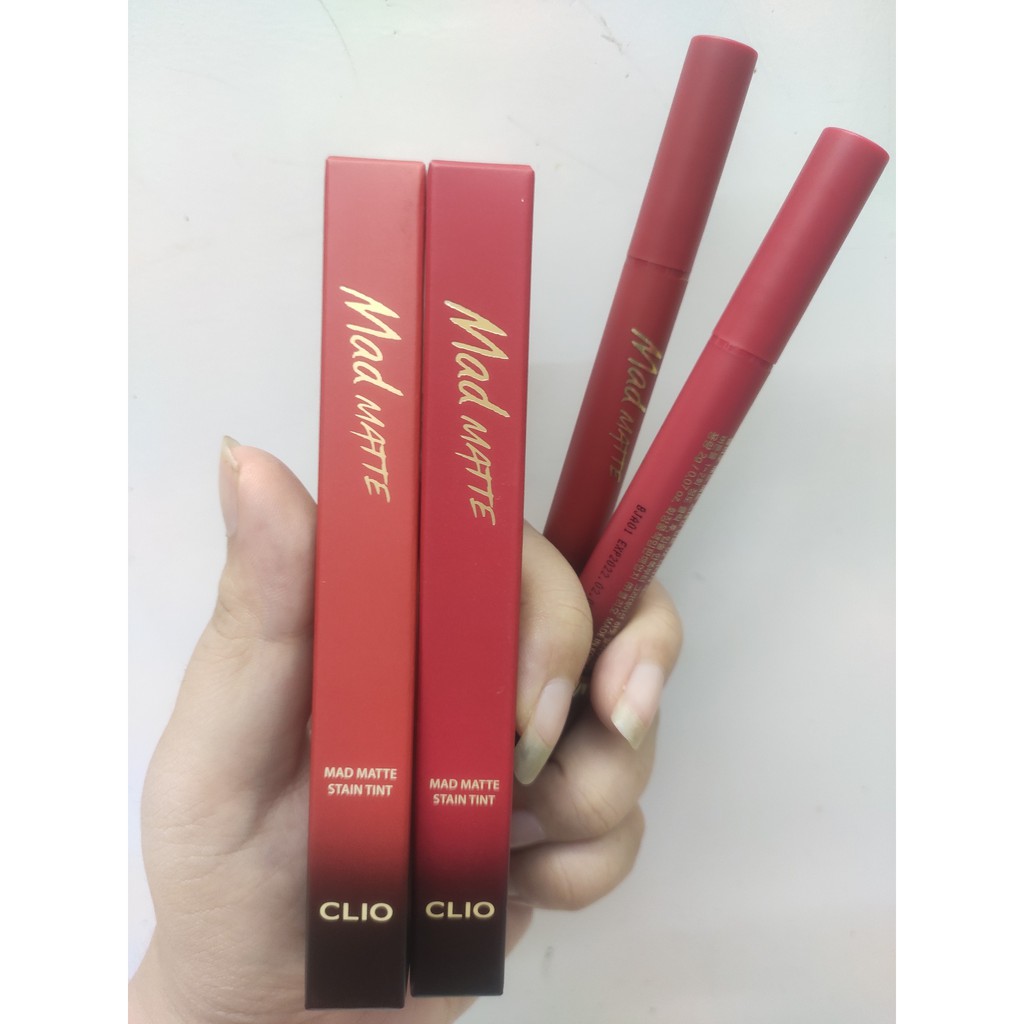 (Hàng sẵn đủ bill) Son Clio Mad Matte Stain Tint