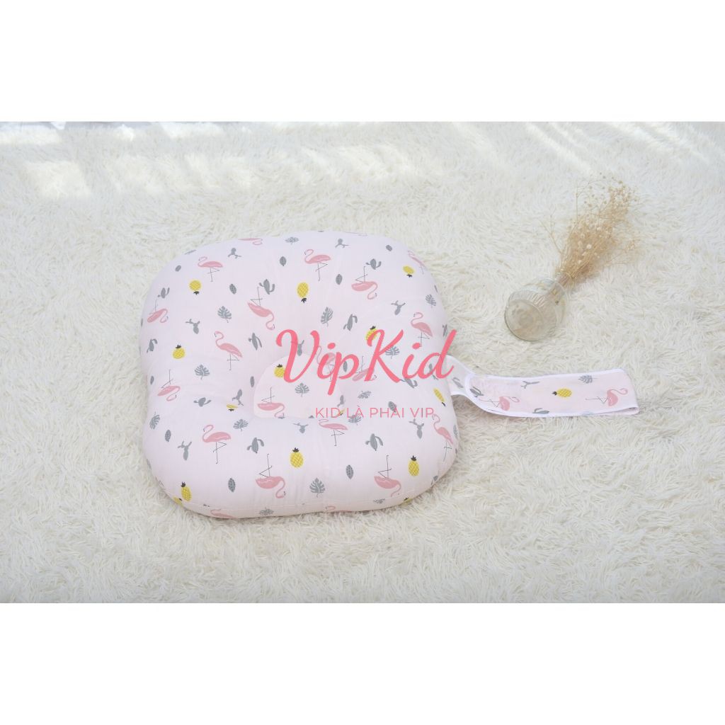 Vỏ gối chống trào ngược cao cấp Carekids cotton Hàn đẹp an toàn cho bé (chỉ vỏ gối, không ruột)- vipkid