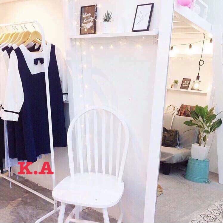 Váy phối sơ mi nơ cổ dễ thương KAN2412 | BigBuy360 - bigbuy360.vn