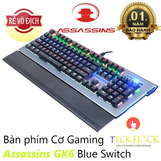 Bàn Phím Chơi Game Chuyên Dụng ASSASSINS GK6