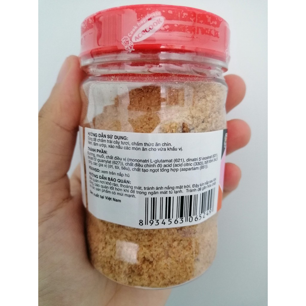 (hàng có sẵn) Muối Hảo Hảo tôm chua cay 120G Date LUÔN MỚI (MUỐI CHÍNH HÃNG)