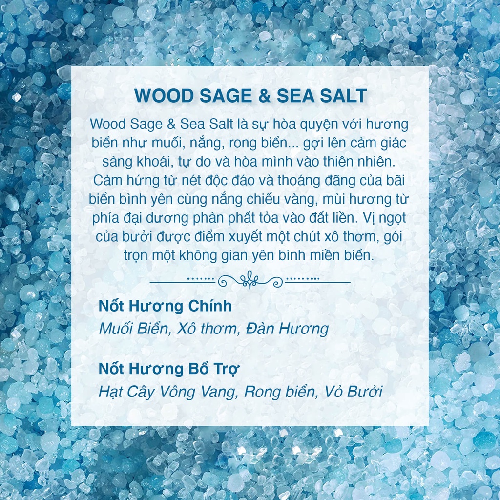 Tinh Dầu Thơm Nomad Premium Fragrance Oil - Wood Sage &amp; Sea Salt