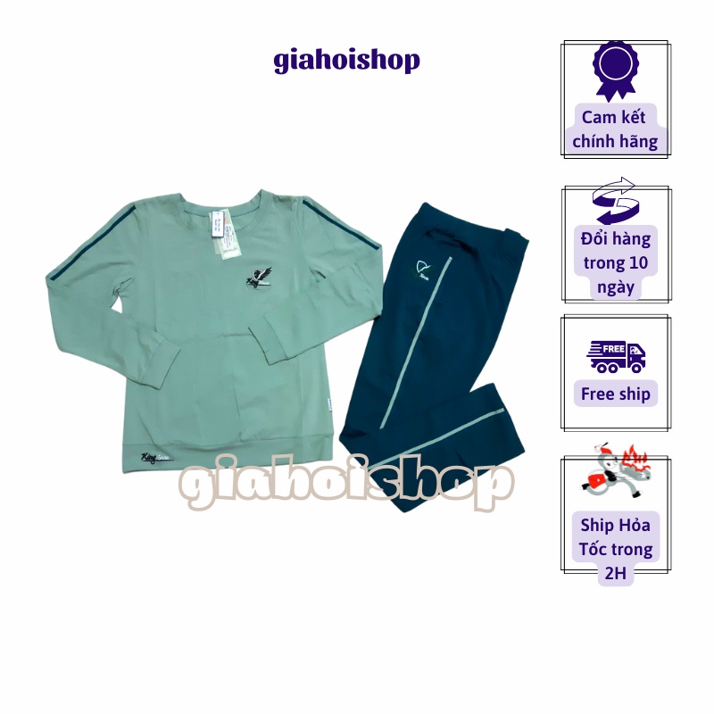 Bộ đồ nữ,bộ mặc nhà thu đông Gia Hồi mẫu Kinglogo