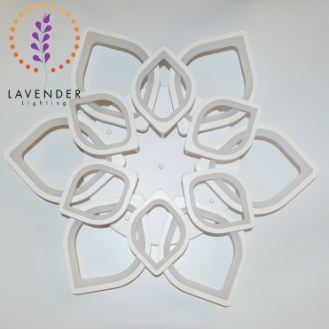 Đèn mâm trang trí trần nhà Đèn led mâm Hoa Sen Lighthouse