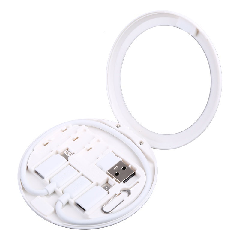 Hộp Đựng Đồ Trang Điểm Cá Nhân Đa Năng 11 Trong 1 Kèm Gương Và Thẻ SIM