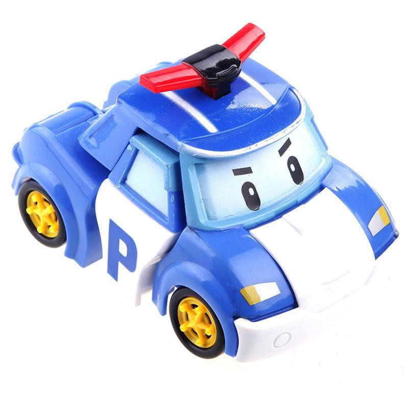 SÉT 4 Ô TÔ ROBO CAR POLI