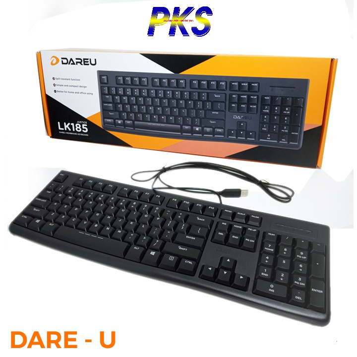 Bàn Phím Máy Tính Chính Hãng DAREU LK185