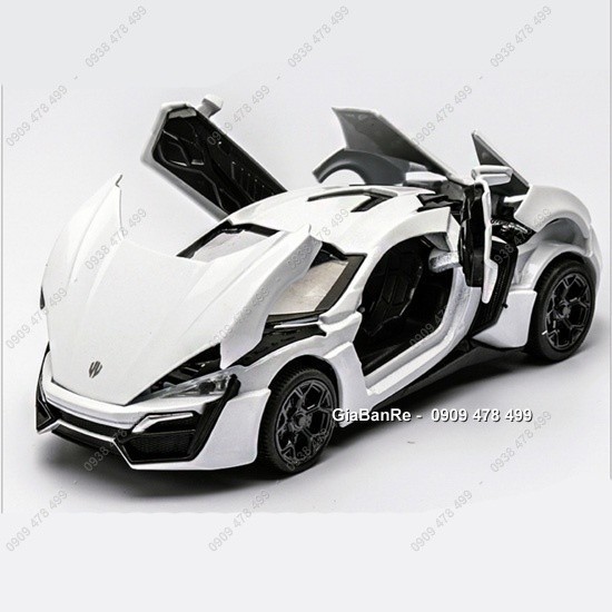 Mô Hình Xe Kim Loại Siêu Xe Lykan Hypersport Ff7 – Tỉ Lệ 1:32 - 9792