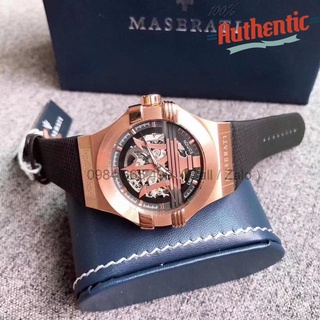 Đồng hồ nam maserati potenza automatic black mens r8821108025