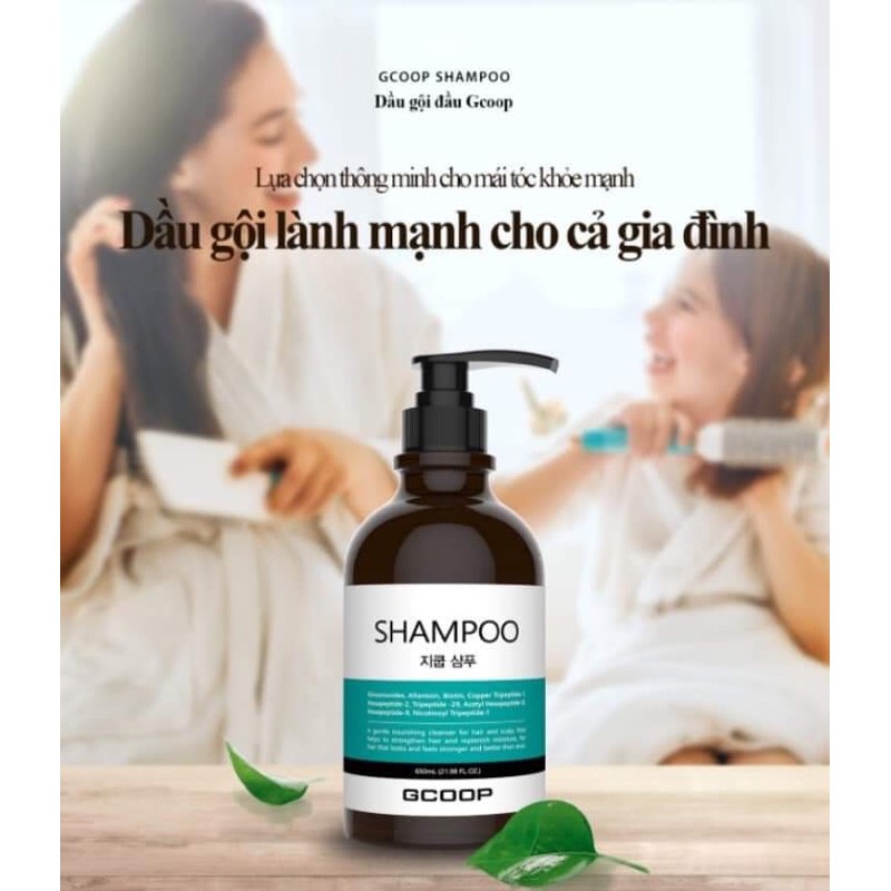 Dầu gội đầu SHAMPOO GCOOP cung cấp dưỡng chất cho tóc.