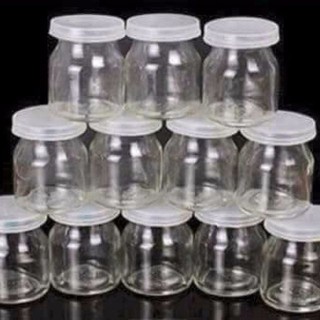 BỘ 12 LỌ LÀM SỮA CHUA
