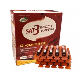 Sắt 3 hydroxyde polymaltose hộp 20 ống