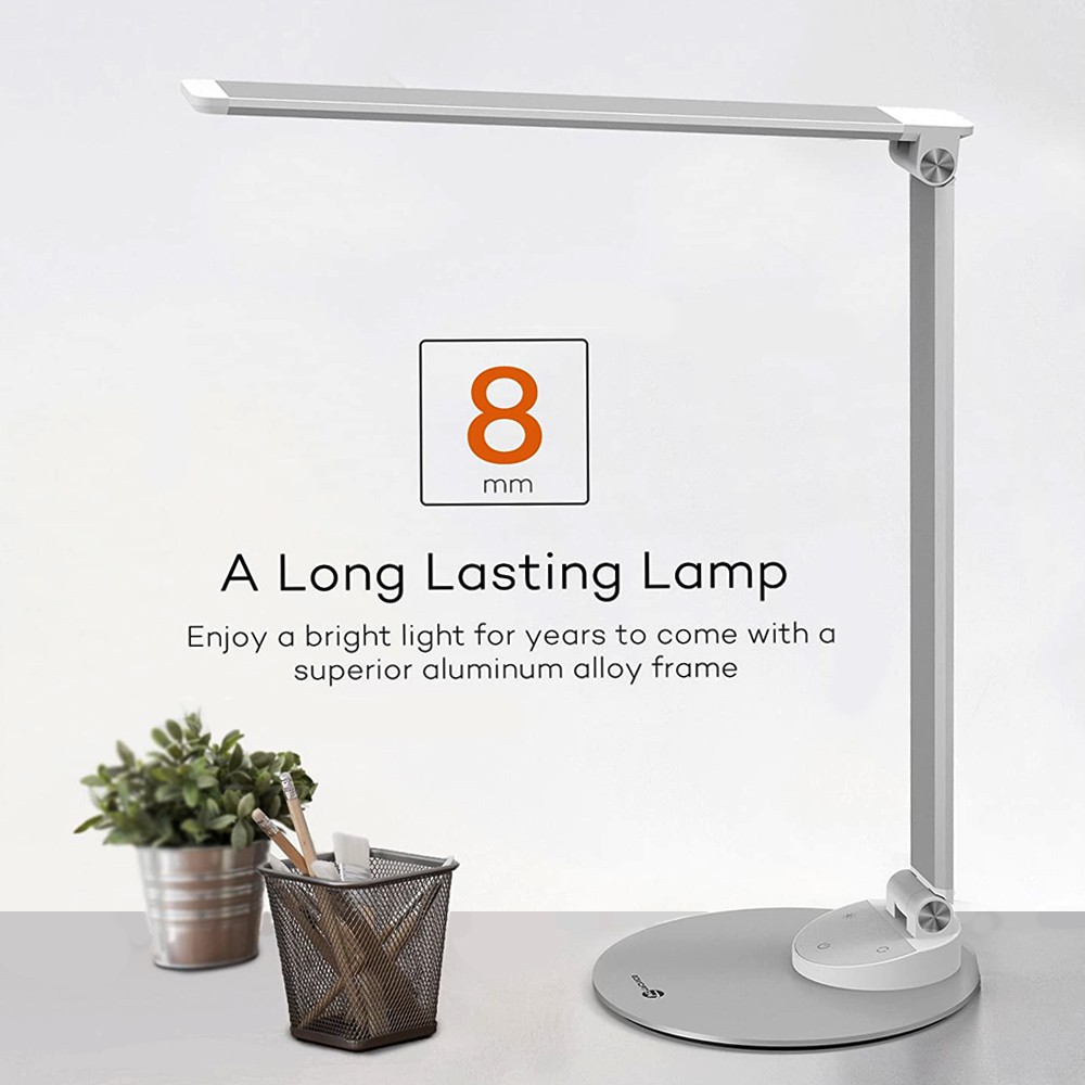Đèn bàn Led chống cận TaoTronics TTDL19 - 12W, Cảm ứng 5 chế độ ánh sáng