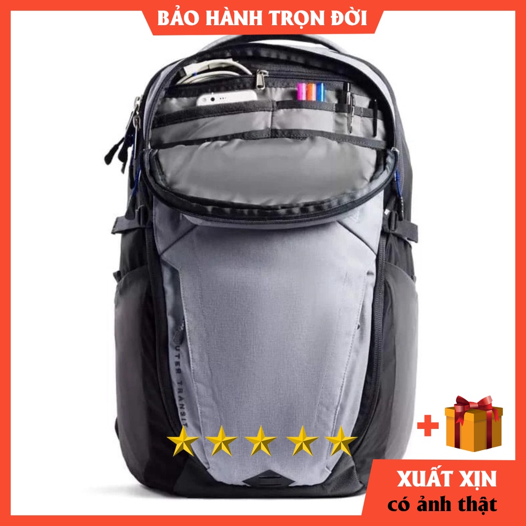 Balo nam The North Face chính hãng Router Transit 2018 -2023BẢO HÀNH TRỌN ĐỜI  Balo tnf đựng laptop 16 inch, chống sốc