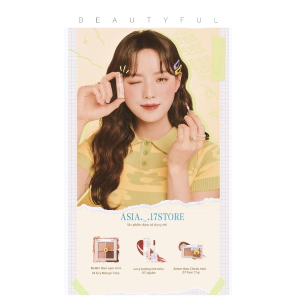 ='ㅅ'=SON TINT LÌ ROMAND×LINE FRIENDS JUICY LASTING TINT_MINISIZE 2G='ㅅ'= | BigBuy360 - bigbuy360.vn