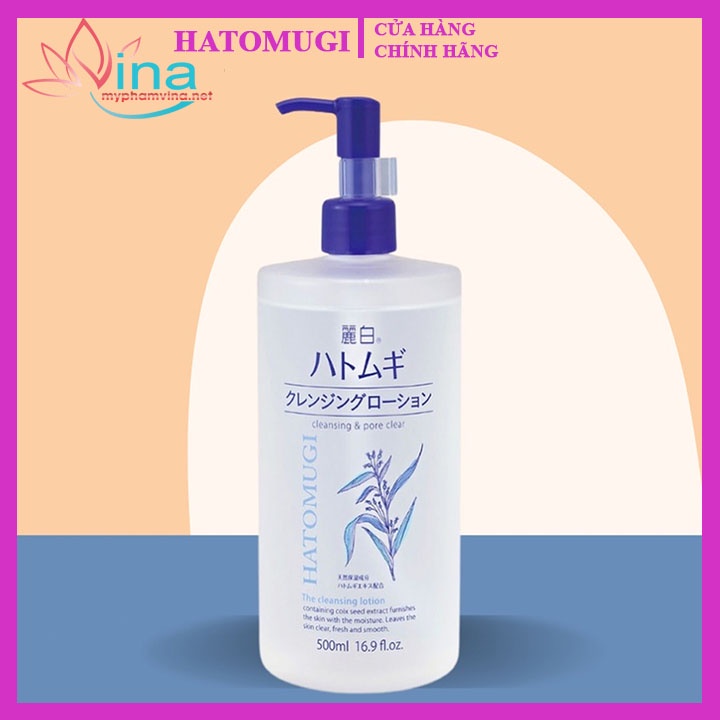 N­ước tẩy trang Hatomugi The cleansing lotion 500ml