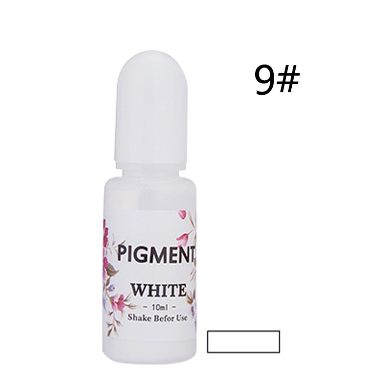 Kem Nhuộm Tóc 13 Màu Tùy Chọn 10Ml Epoxy UV Resin Chất Lượng Cao