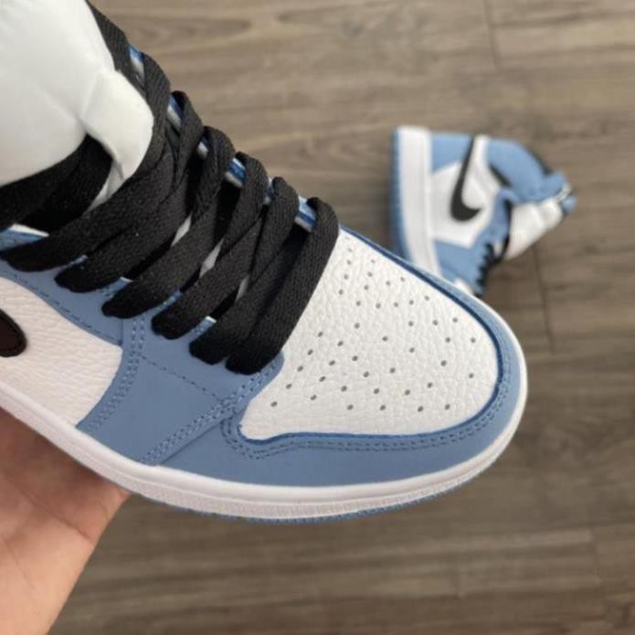 Giày Thể Thao Jordan 1 High University Blue, Giày sneaker  Air Jordan 1 Xanh Dương cổ cao nam nữ , Giày JD1 Cổ Cao hot