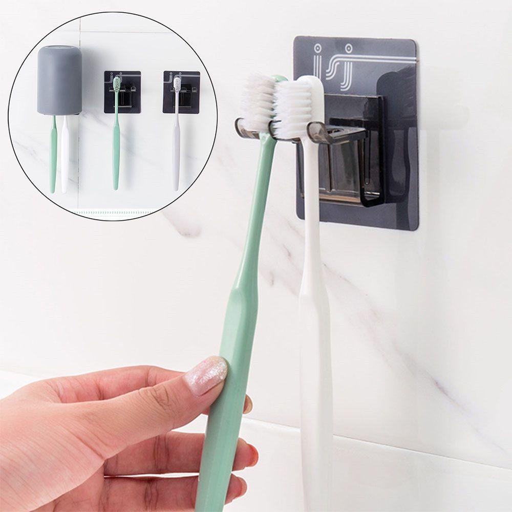 LANSEL Giá Đỡ Bàn Chải Đánh Răng Có Cốc Hút Tiện Dụng Cho Phòng Tắm