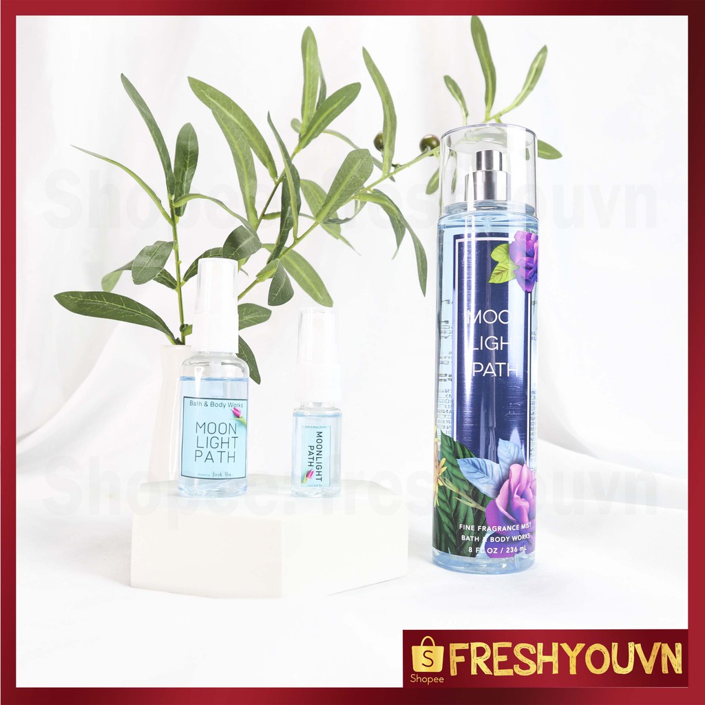 Moonlight Path - Xịt thơm toàn thân body mist Bath & Body Works khác  - Ngọt