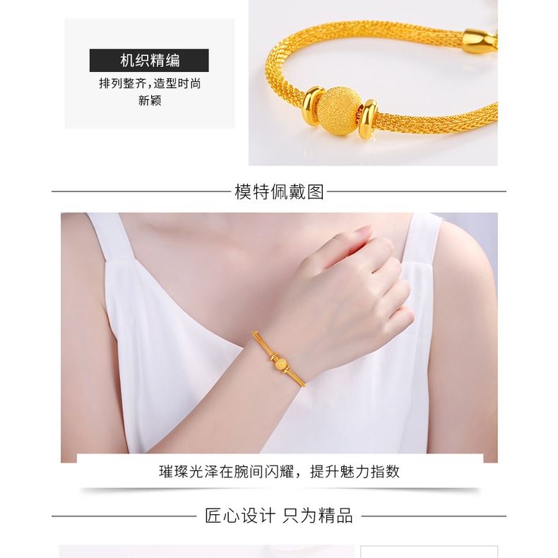 [FreeShip] Lắc tay vòng tay nữ titan tròn đôi cố định S10-502a - CAM KẾT KHÔNG BAY MÀU