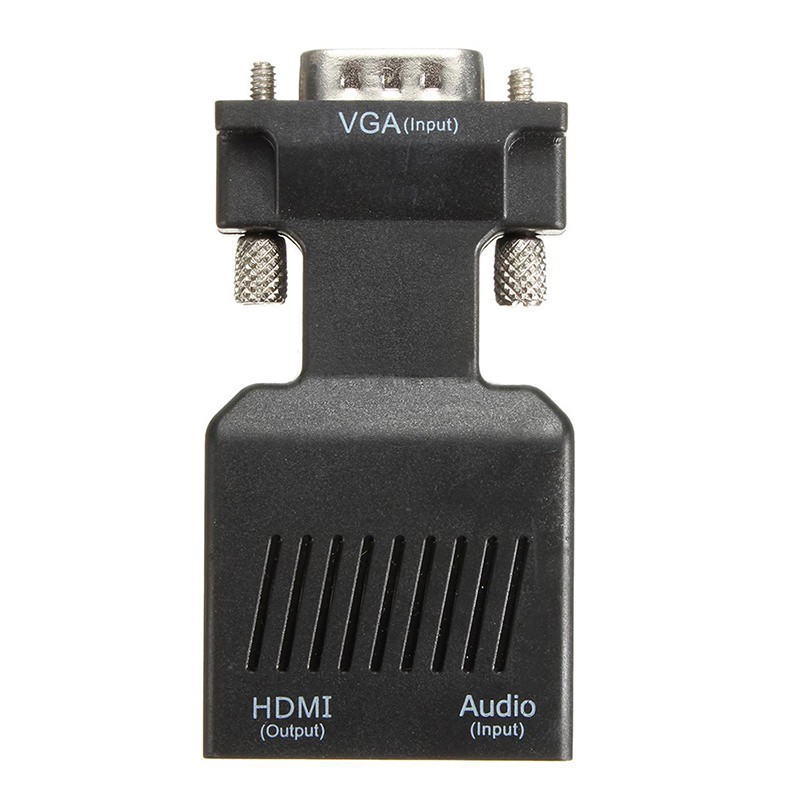 Dây cáp chuyển đổi 1080P VGA đầu đực sang HDMI đầu cái tiện dụng