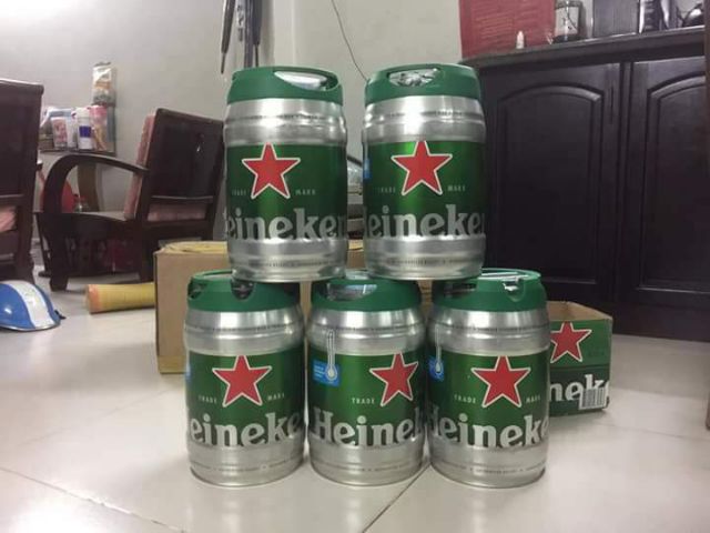 Bom bia Heineken